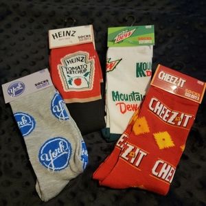 Variety of socks..